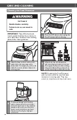 Preview for 18 page of KitchenAid KFP0924 Instructions Manual