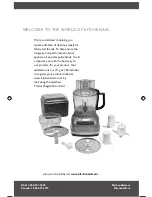 Preview for 2 page of KitchenAid KFP1133 Instructions Manual