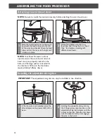 Preview for 10 page of KitchenAid KFP1330 Instructions Manual