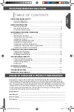 Preview for 3 page of KitchenAid KFP1355 Instructions Manual