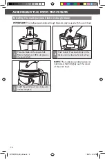 Preview for 14 page of KitchenAid KFP1355 Instructions Manual