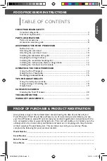 Preview for 3 page of KitchenAid KFP1433A Instructions Manual