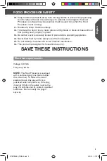 Preview for 5 page of KitchenAid KFP1433A Instructions Manual