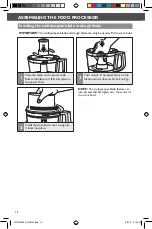 Preview for 12 page of KitchenAid KFP1433A Instructions Manual