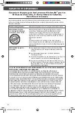 Preview for 44 page of KitchenAid KFP1433A Instructions Manual