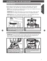 Предварительный просмотр 9 страницы KitchenAid KFP1466 Instructions Manual