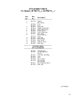 Предварительный просмотр 47 страницы KitchenAid KFP710 Service Manual