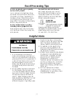 Preview for 19 page of KitchenAid KFP750BW - 12 Cup Food Processor Instructions And Recipes Manual