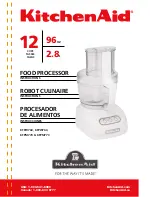 Preview for 1 page of KitchenAid KFPM770 Instructions Manual