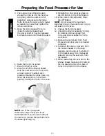 Preview for 14 page of KitchenAid KFPM770 Instructions Manual