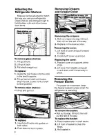 Preview for 8 page of KitchenAid KFRF19MT Use & Care Manual