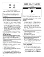 Preview for 14 page of KitchenAid KFXL25RYMS2 User Instructions