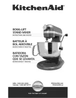 Preview for 1 page of KitchenAid KG25H0X Instructions And Recipes Manual