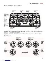 Preview for 11 page of KitchenAid KGCC505H Use And Care Manual