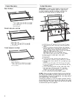 Предварительный просмотр 4 страницы KitchenAid KGCC506RBL - Pure 30 Inch Sealed Burner Gas Cooktop Installation Instructions Manual