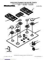 KitchenAid KGCC566RBB00 Parts List предпросмотр