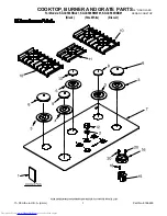 KitchenAid KGCC566RBB01 Parts List предпросмотр