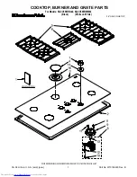 Предварительный просмотр 1 страницы KitchenAid KGCC566RBL02 Parts List