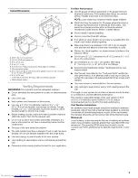 Предварительный просмотр 5 страницы KitchenAid KGCD807XBL00 Installation Instructions Manual