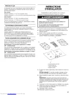 Предварительный просмотр 21 страницы KitchenAid KGCD807XBL00 Installation Instructions Manual