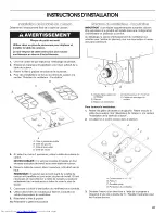 Предварительный просмотр 21 страницы KitchenAid KGCD807XBL02 Installation Instructions Manual