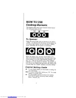 Preview for 7 page of KitchenAid KGCG-2240P Use And Care Manual