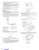 Предварительный просмотр 10 страницы KitchenAid KGCP462KSS04 Installation Instructions Manual