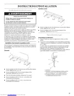 Предварительный просмотр 21 страницы KitchenAid KGCP462KSS04 Installation Instructions Manual