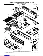 KitchenAid KGCP462KSS05 Parts List preview