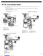 Предварительный просмотр 11 страницы KitchenAid KGCP463KSS - 36" Sealed Burner Commercial-Style Gas Cooktop Installation Instructions Manual