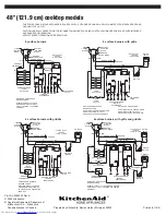 Предварительный просмотр 12 страницы KitchenAid KGCP463KSS - 36" Sealed Burner Commercial-Style Gas Cooktop Installation Instructions Manual