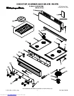 KitchenAid KGCP463KSS03 Parts List preview