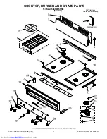 KitchenAid KGCP463KSS05 Parts List preview