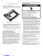 Предварительный просмотр 24 страницы KitchenAid KGCP467JSS - 36" Sealed Burner Commercial-Style Gas Cooktop Installation Instructions Manual