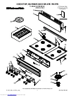 Предварительный просмотр 1 страницы KitchenAid KGCP483KSS02 Parts List