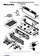 Предварительный просмотр 1 страницы KitchenAid KGCP483KSS04 Parts List