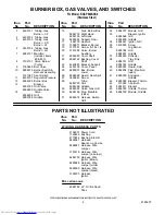 Предварительный просмотр 4 страницы KitchenAid KGCP484KSS0 Parts List