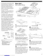 Предварительный просмотр 5 страницы KitchenAid KGCS105G Installation Instructions Manual