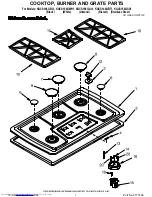 Предварительный просмотр 1 страницы KitchenAid KGCS166GAL1 Parts List