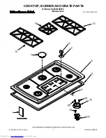 KitchenAid KGCS166GSS06 Parts List preview