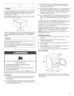 Preview for 5 page of KitchenAid KGHS02RMT0 Use & Care Manual