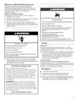 Preview for 7 page of KitchenAid KGHS02RMT0 Use & Care Manual