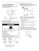 Предварительный просмотр 10 страницы KitchenAid KGHS02RMT1 Use & Care Manual