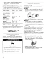 Предварительный просмотр 42 страницы KitchenAid KGHS02RMT1 Use & Care Manual