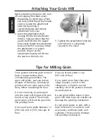 Предварительный просмотр 8 страницы KitchenAid KGM Instructions And Recipes Manual