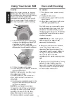 Предварительный просмотр 10 страницы KitchenAid KGM Instructions And Recipes Manual