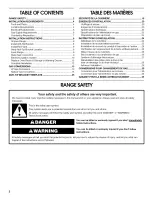 Preview for 2 page of KitchenAid KGR Installation Instructions Manual