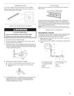 Preview for 9 page of KitchenAid KGR Installation Instructions Manual