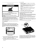 Preview for 14 page of KitchenAid KGRA806, KGRK806, KGSI901, KGS Use And Care Manual