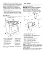 Preview for 4 page of KitchenAid KGRS205TBL0 Installation Instructions Manual